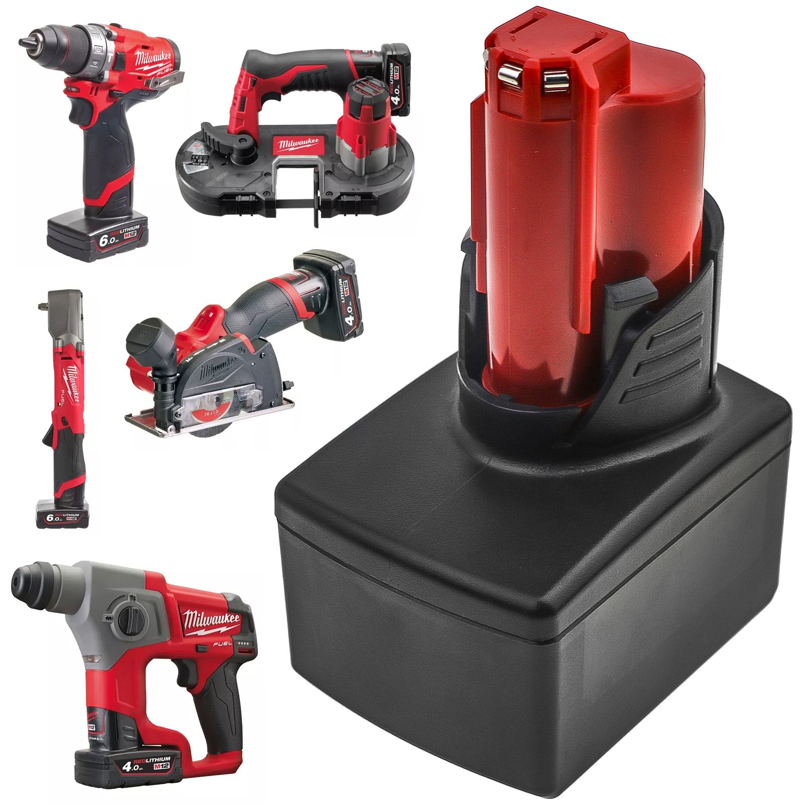 Li-ion Battery fits Milwaukee, 48112401, 48-11-2401, 48-11-2402 Power Tools Cameron Sino Technology Limited