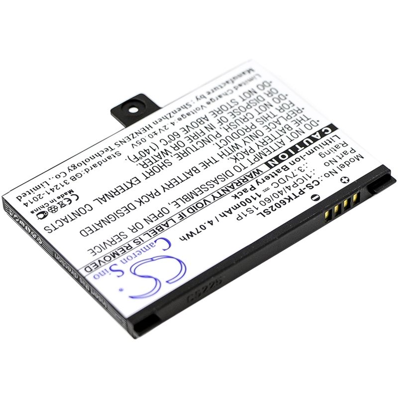 Li-ion Battery Fits Pocketbook, Pro 602, Pro 603, Pro 612 3.7v, 1100mah E-book & E-reader Cameron Sino Technology Limited