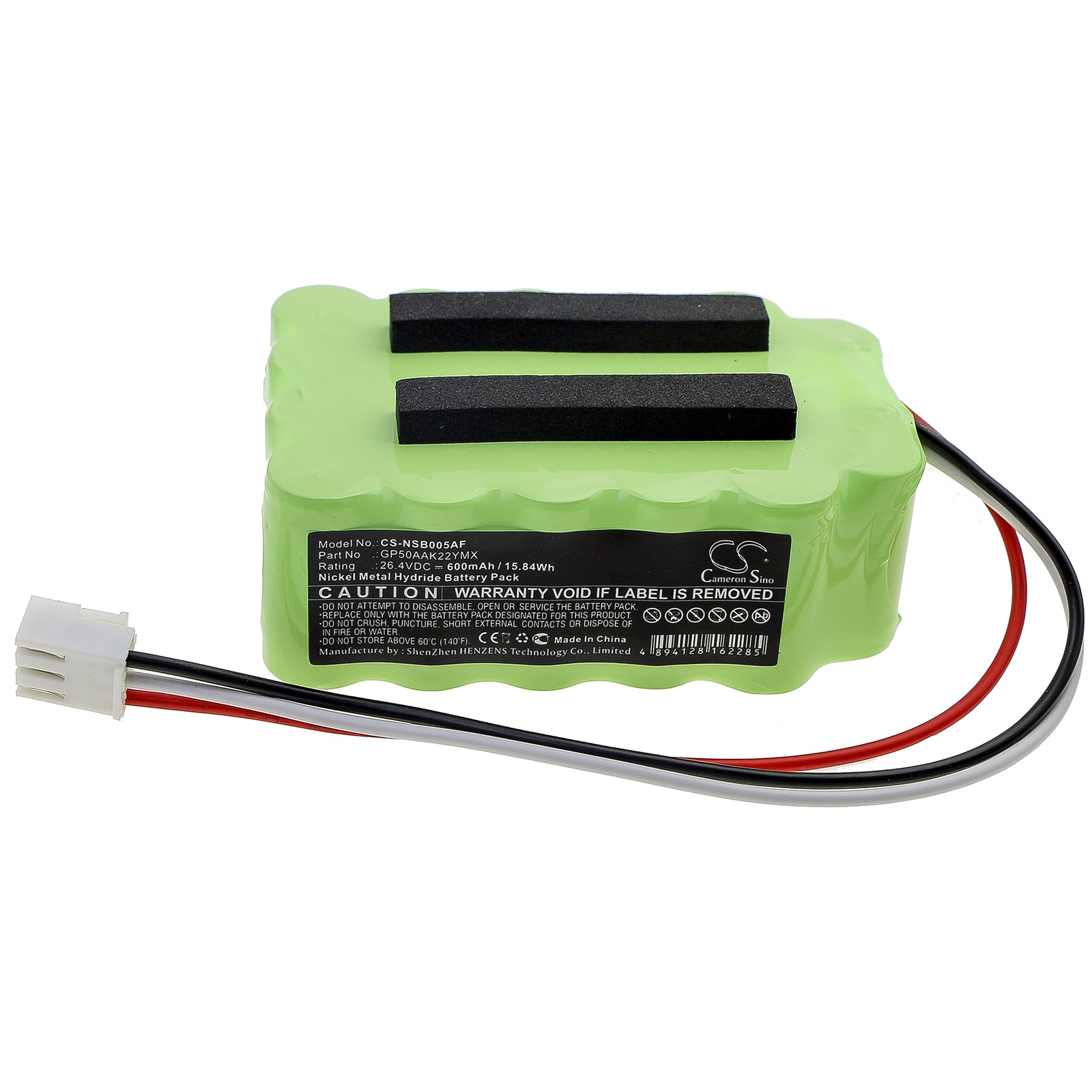 Ni-MH Battery fits Manusa, 111360177, Gp50aak22ymx 26.4V, 600mAh Automatic Doors Cameron Sino Technology Limited