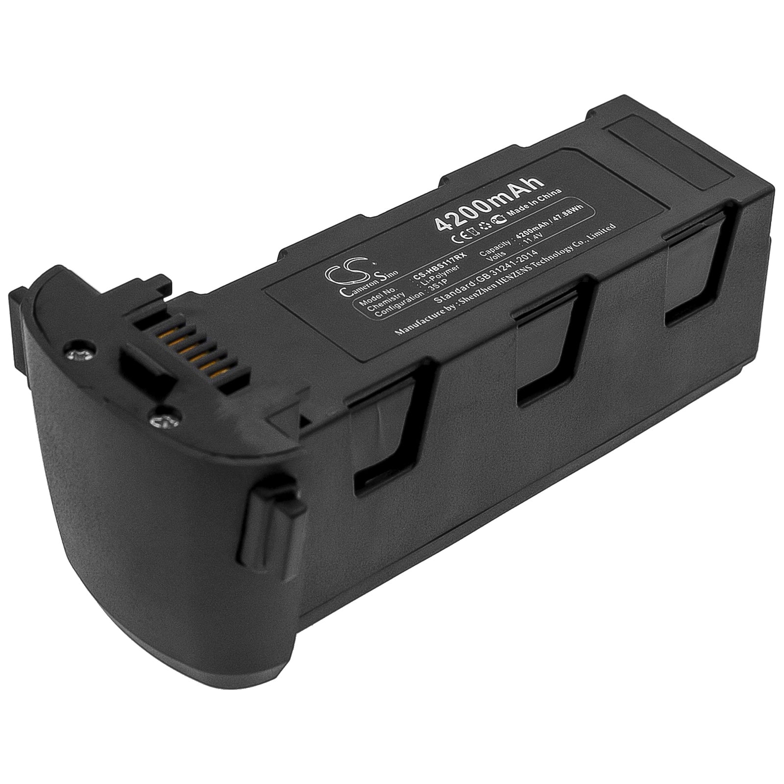 Li-Polymer Battery fits Hubsan, Zino H117s, Zino Pro 11.4V, 4200mAh Drones Cameron Sino Technology Limited
