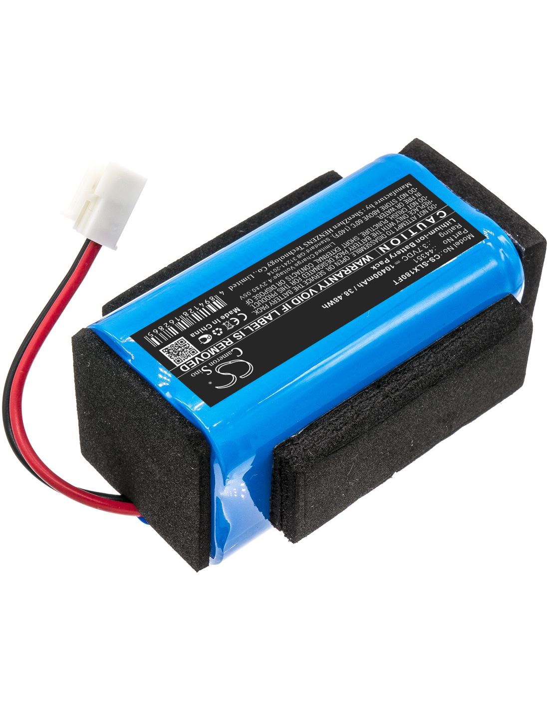 Li-ion Battery fits Streamlight, Vulcan 180 3.7V, 10400mAh Flashlight Cameron Sino Technology Limited