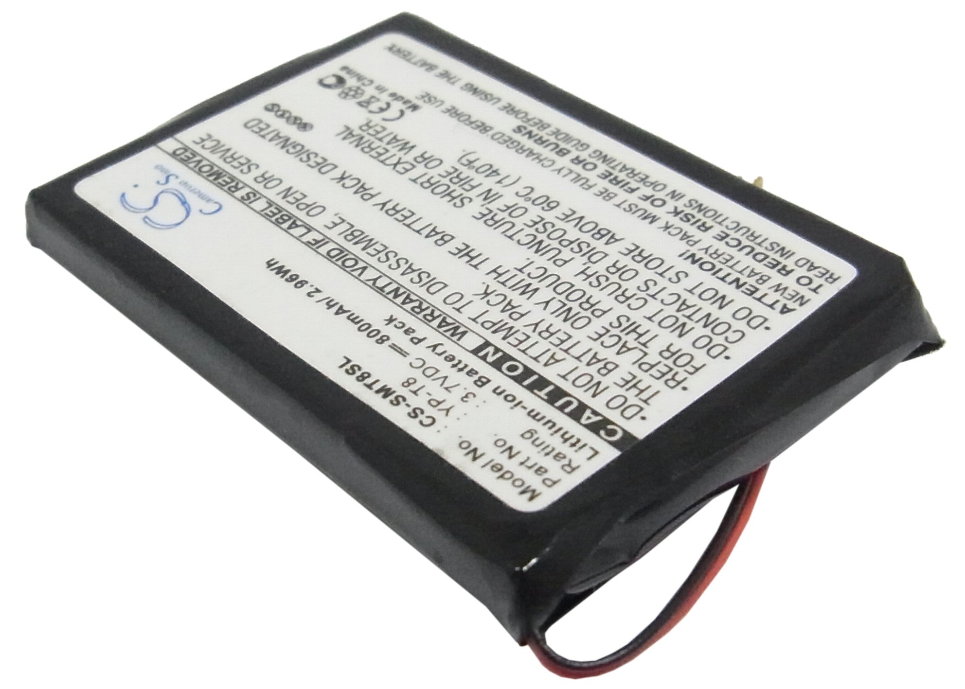 Li-ion Battery fits Samsung, Yp-t8 3.7V, 800mAh Media Player Cameron Sino Technology Limited