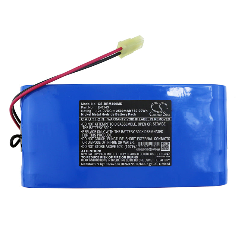 Ni-MH Battery fits Burdick, Medic 4 Defibrillator 24.0V, 2500mAh Medical Cameron Sino Technology Limited