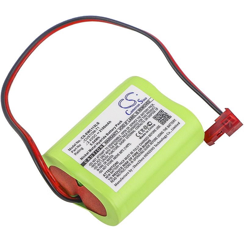Ni-MH Battery fits Interstate, Nic1158, Lithonia, Elb2p401n 2.40V, 2100mAh Emergency Lighting Cameron Sino Technology Limited