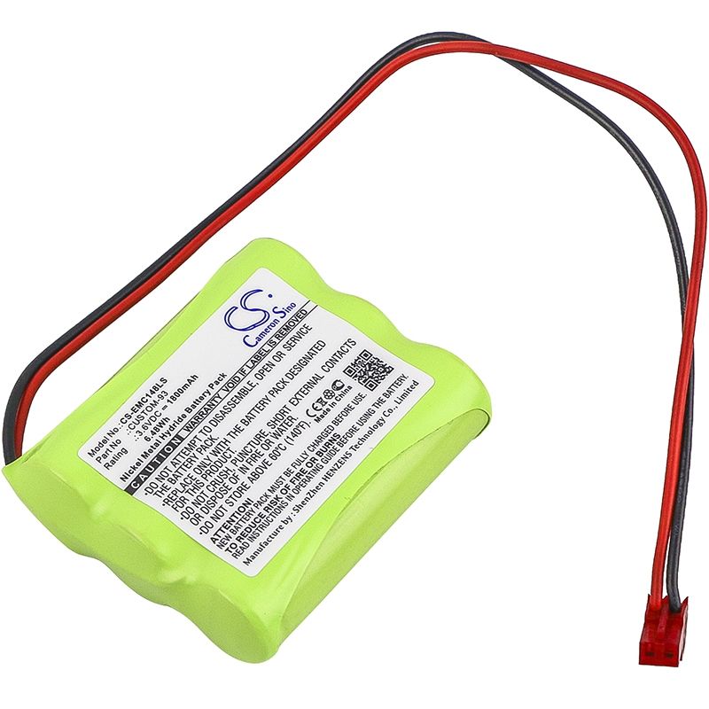 Ni-MH Battery fits Cooper, Lpz70rwh, Max Power, 026-148 3.6V, 1800mAh Emergency Lighting Cameron Sino Technology Limited