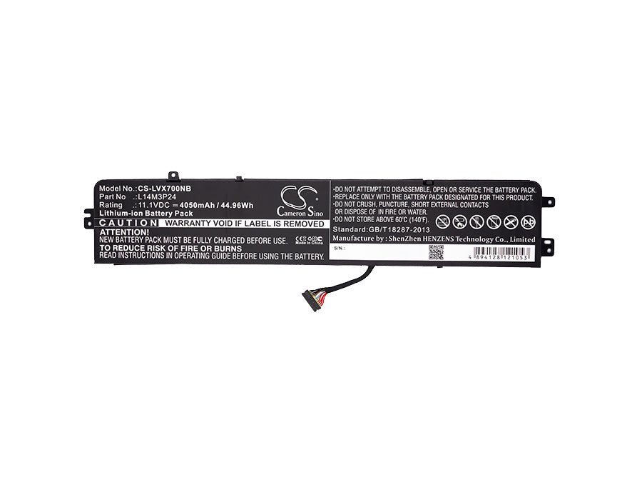 Li-ion Battery fits Lenovo, Ideapad 700, Ideapad 700-15 11.1V, 4050mAh Notebook & Laptop Cameron Sino Technology Limited