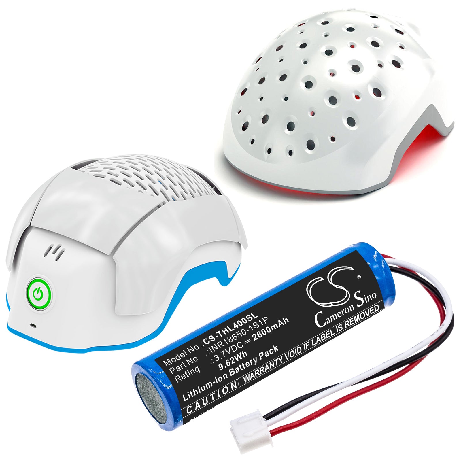 Li-ion Battery fits Theradome, Lh40, Lh80 3.7V, 2600mAh Personal Care Cameron Sino Technology Limited