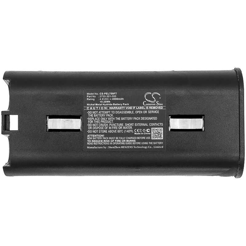 Ni-MH Battery fits Peli, 3750, 3759, 4.8V, 4000mAh Flashlight Cameron Sino Technology Limited