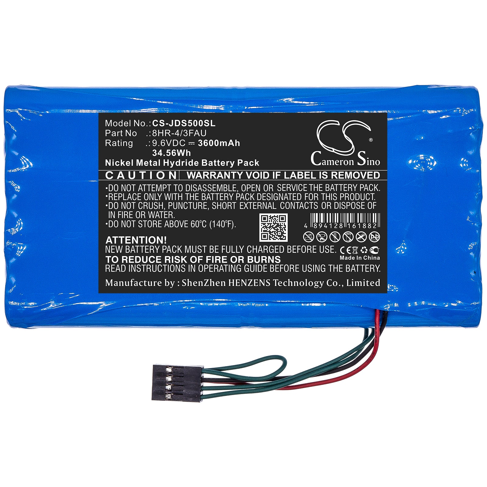 Ni-MH Battery fits Jdsu, Tester Ant-5 9.6V, 3600mAh Equipment & Survey & Test Cameron Sino Technology Limited