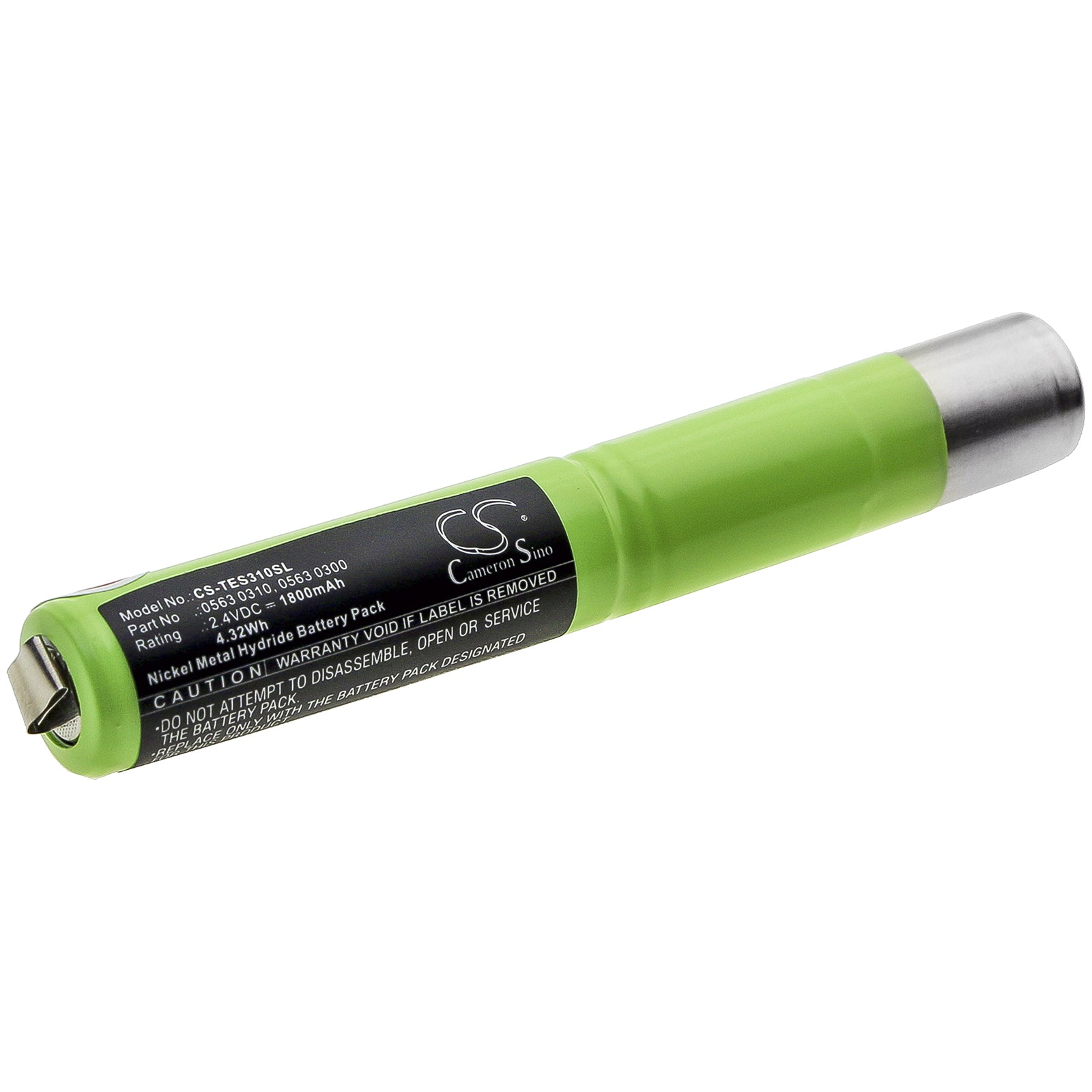 Ni-MH Battery fits Testo, 300 L, 300 M 2.4V, 1800mAh Equipment & Survey & Test Cameron Sino Technology Limited