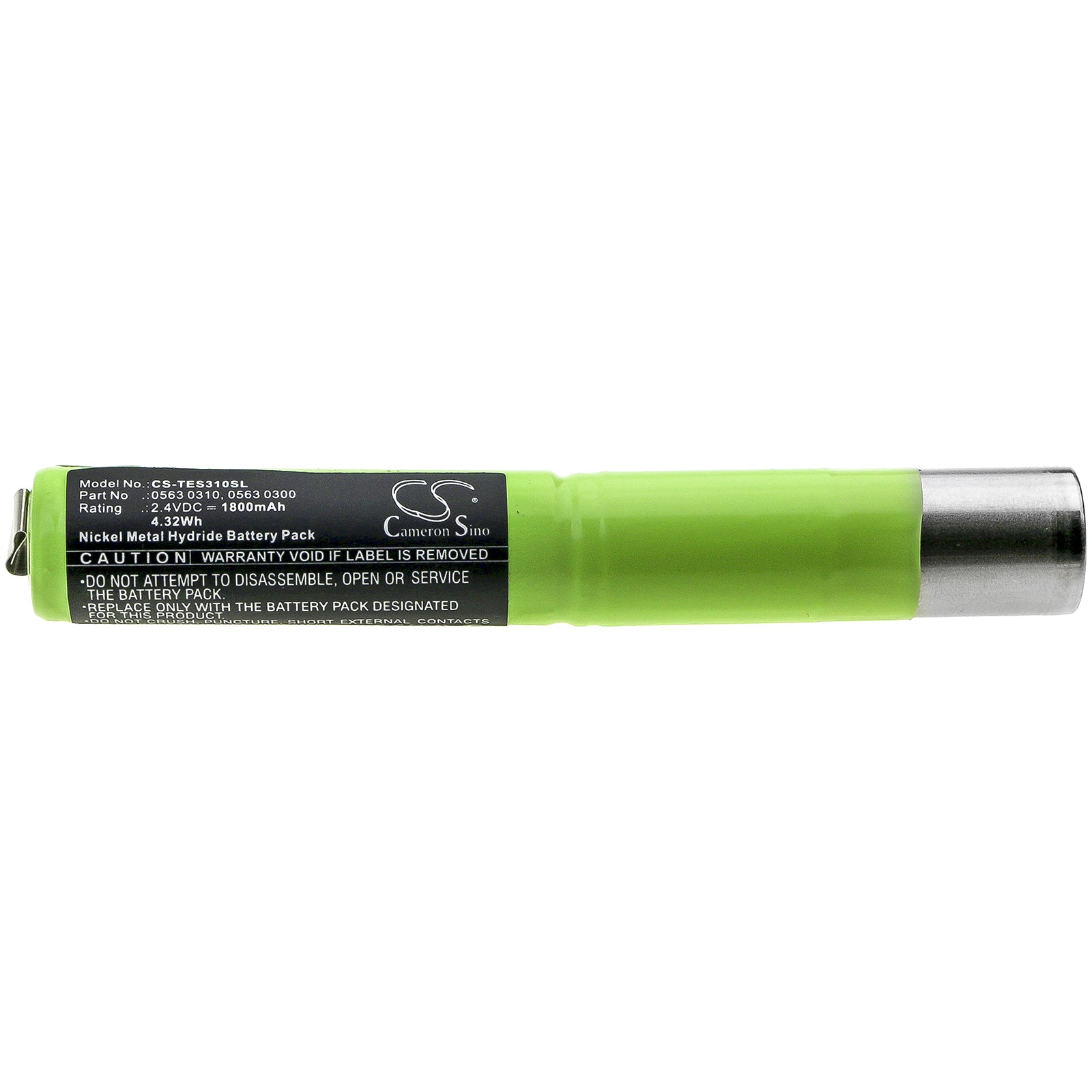 Ni-MH Battery fits Testo, 300 L, 300 M 2.4V, 1800mAh Equipment & Survey & Test Cameron Sino Technology Limited