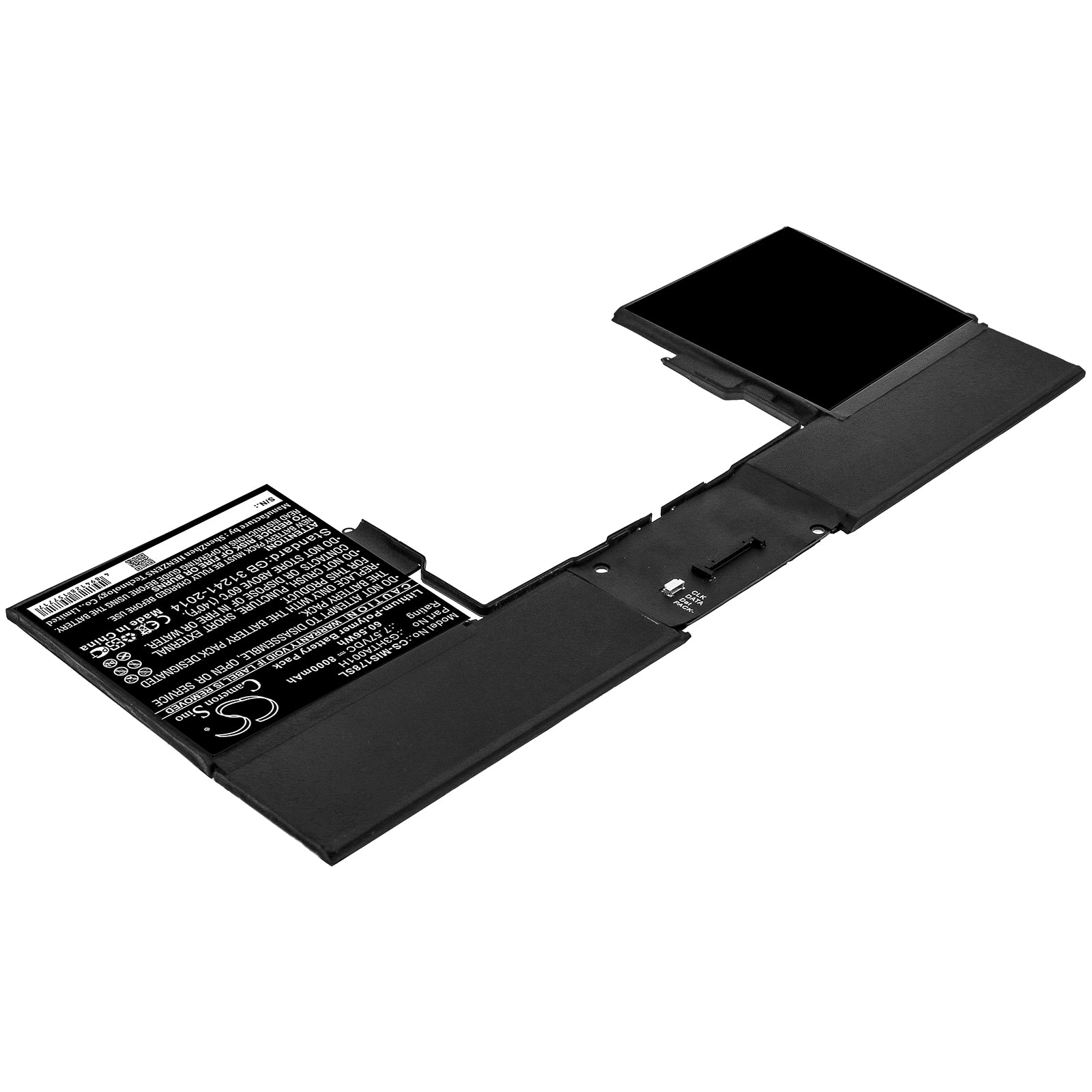 Li-Polymer Battery fits Microsoft, Surface Book 1785 Keyboard 7.59V, 8900mAh Tablet Cameron Sino Technology Limited