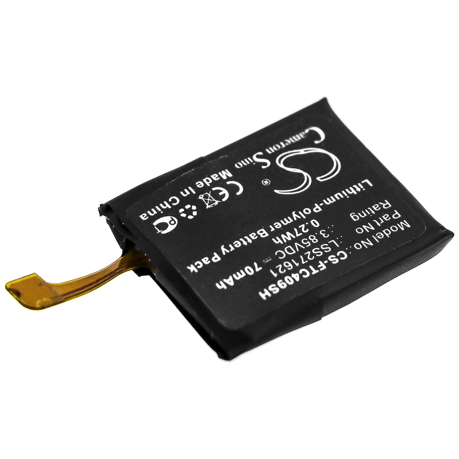 Li-Polymer Battery fits Fitbit, Charge 3, Fb409 3.85V, 70mAh Home Electronics Cameron Sino Technology Limited