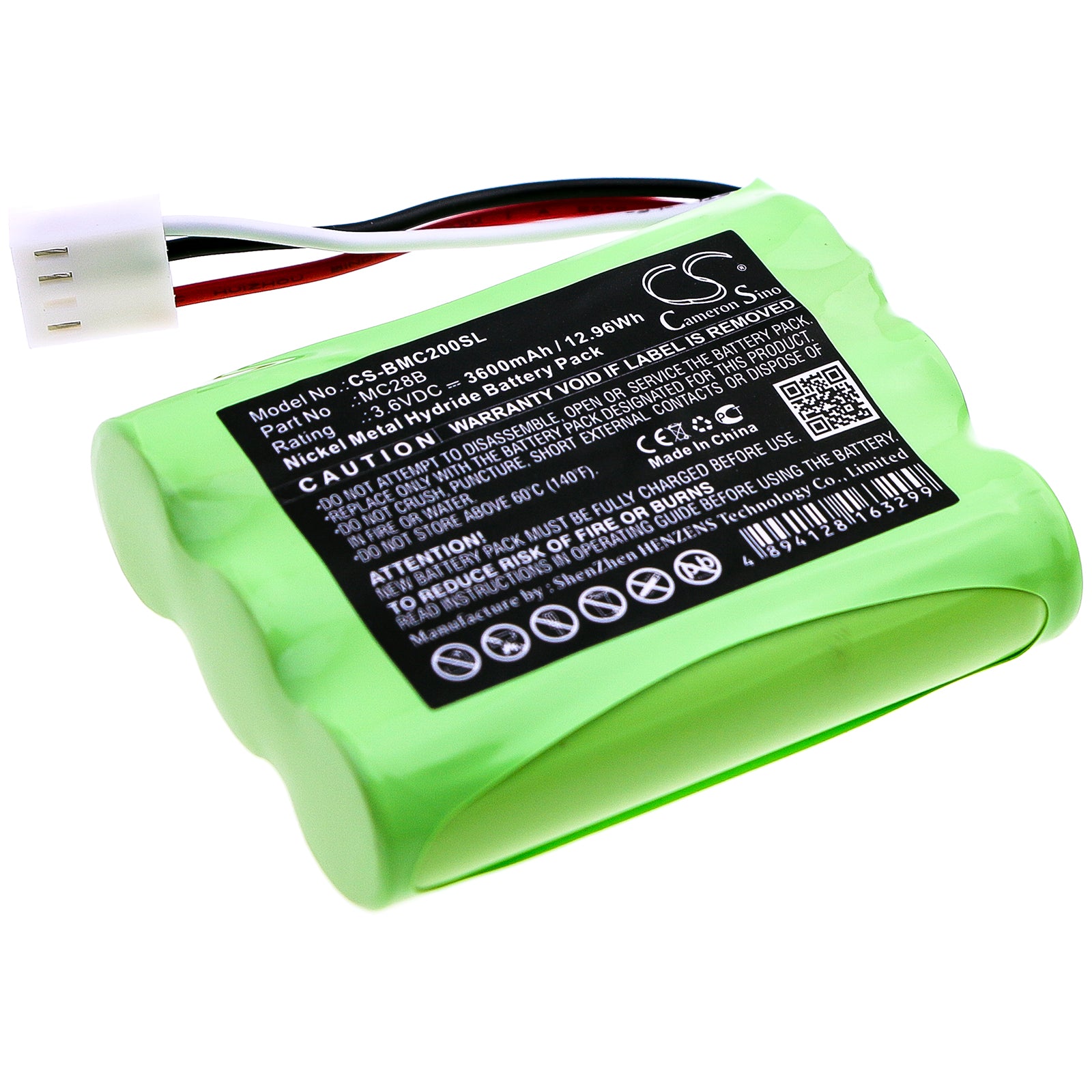 Ni-MH Battery fits Beamex, Mc2-is, Mc2-mf 3.6V, 3600mAh Equipment & Survey & Test Cameron Sino Technology Limited