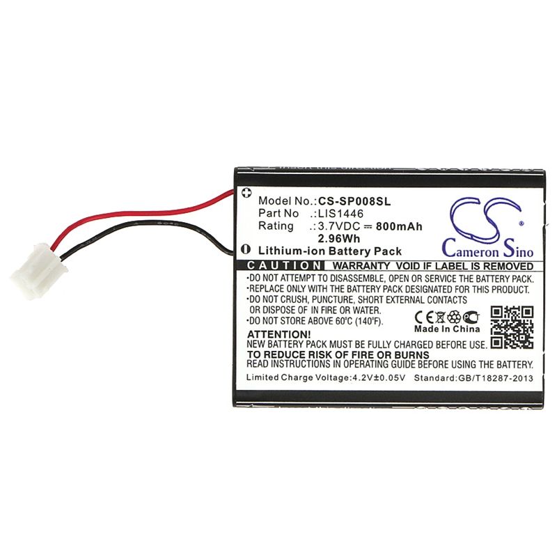 Li-ion Battery fits Sony, Cechzk1gb, Sony 3.7V, 800mAh Game Console Cameron Sino Technology Limited
