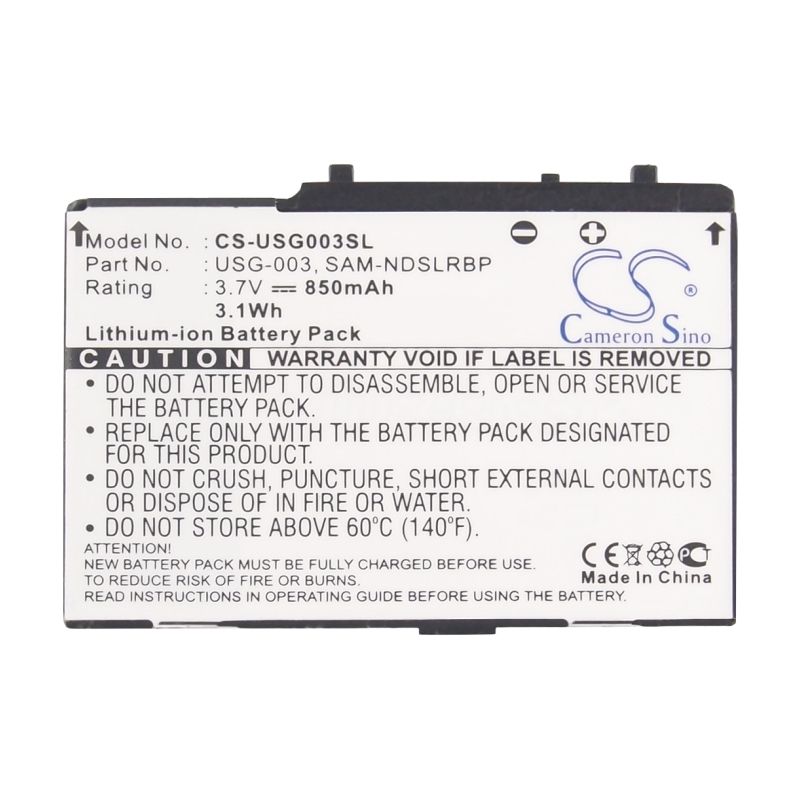 Li-ion Battery Fits Nintendo, Ds, Ds Lite, 3.7v, 850mah Game Console Cameron Sino Technology Limited