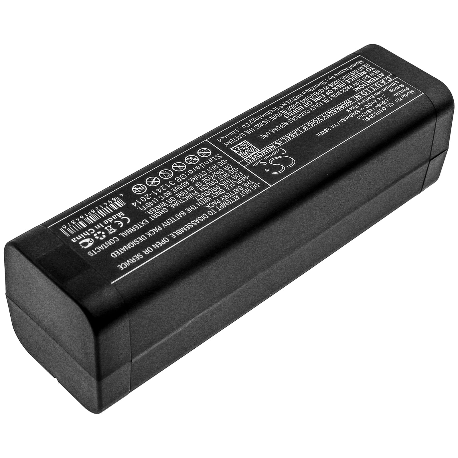 Li-ion Battery fits Opwill, Otp6200, Otp-6200 14.4V, 5200mAh Equipment & Survey & Test Cameron Sino Technology Limited