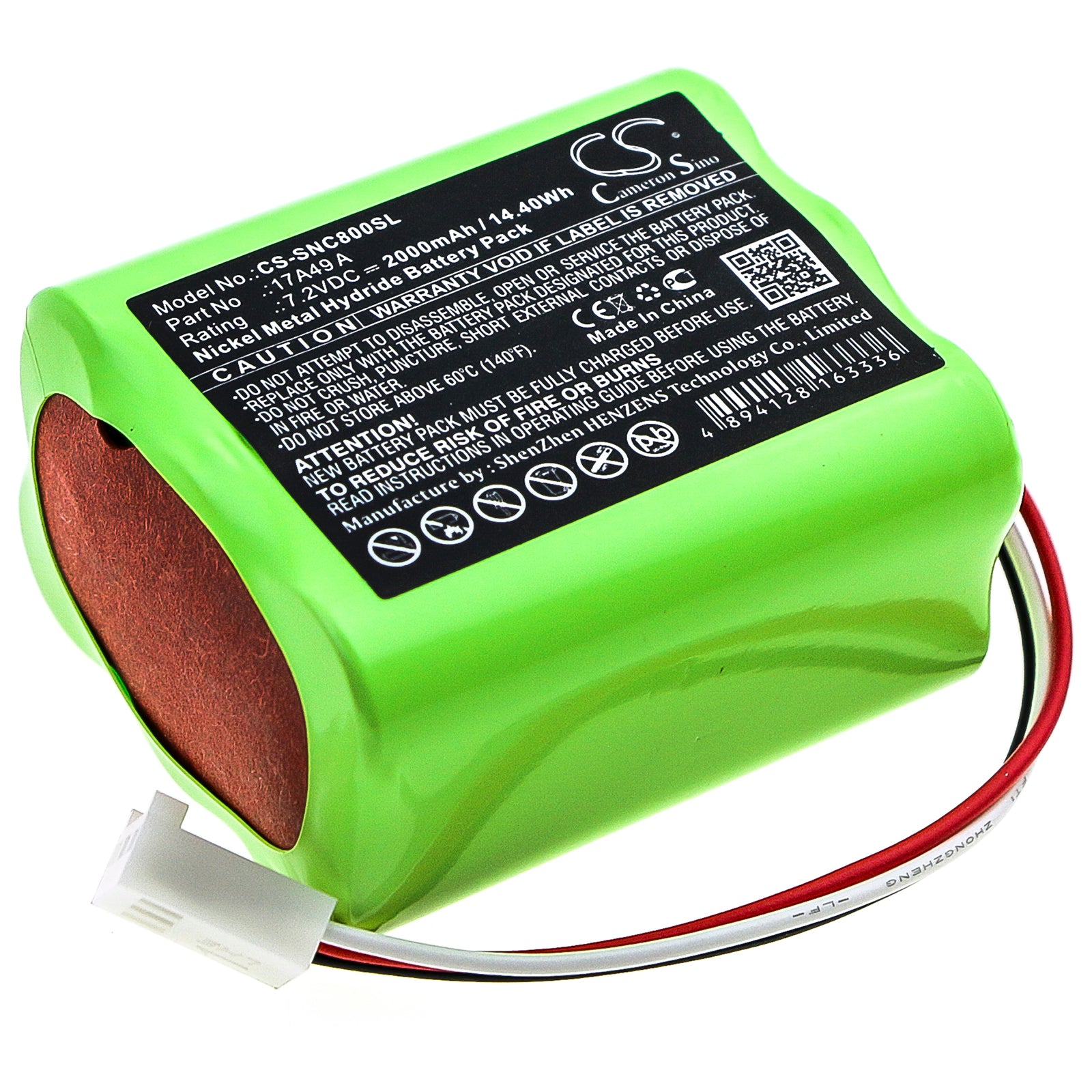 Ni-MH Battery fits Sencore, 17a49 A, Avt-800217 D 7.2V, 2000mAh Equipment & Survey & Test Cameron Sino Technology Limited