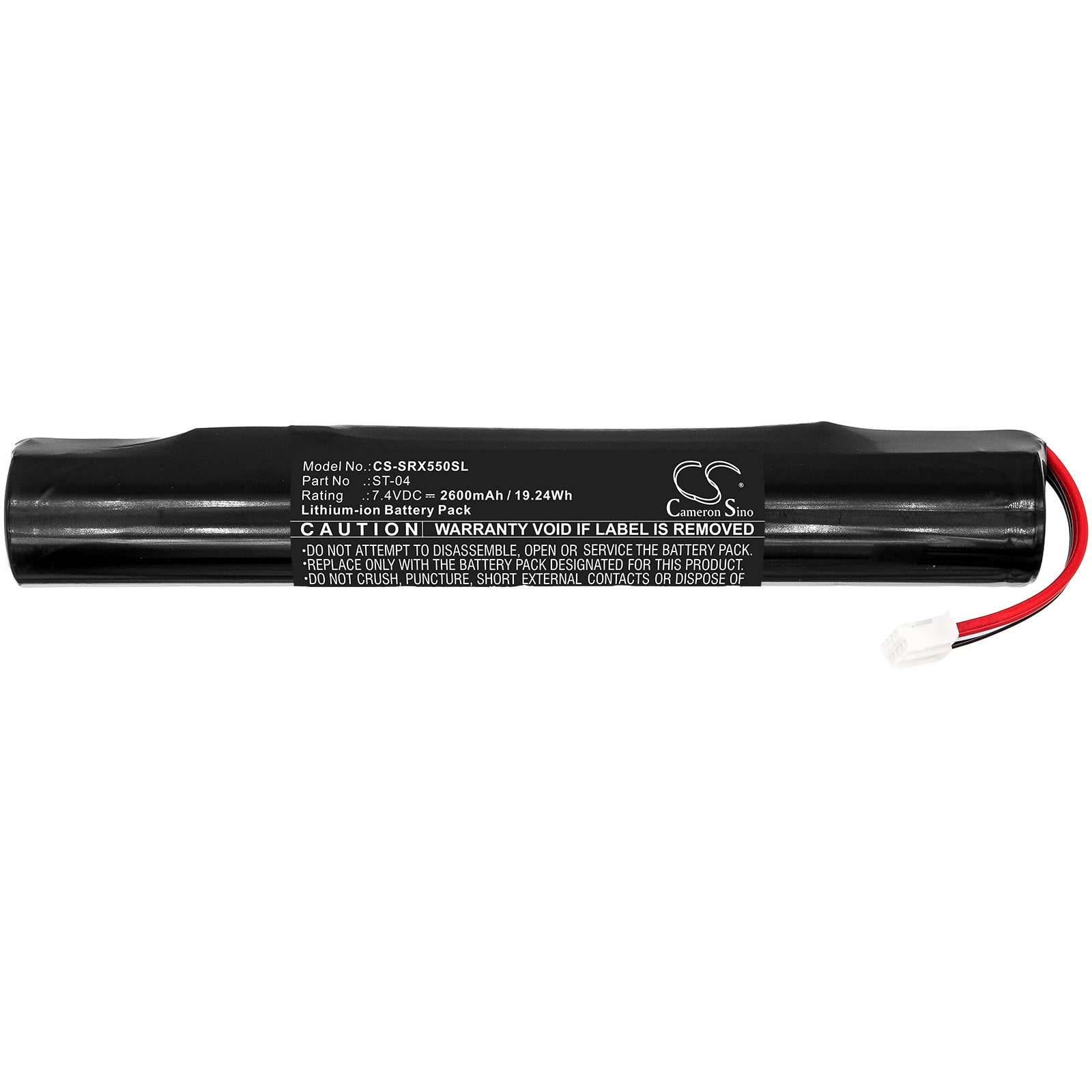 Li-ion Speaker Battery fits Sony, Srs-x55, Srs-x77 7.4V, 2600mAh Speaker Cameron Sino Technology Limited