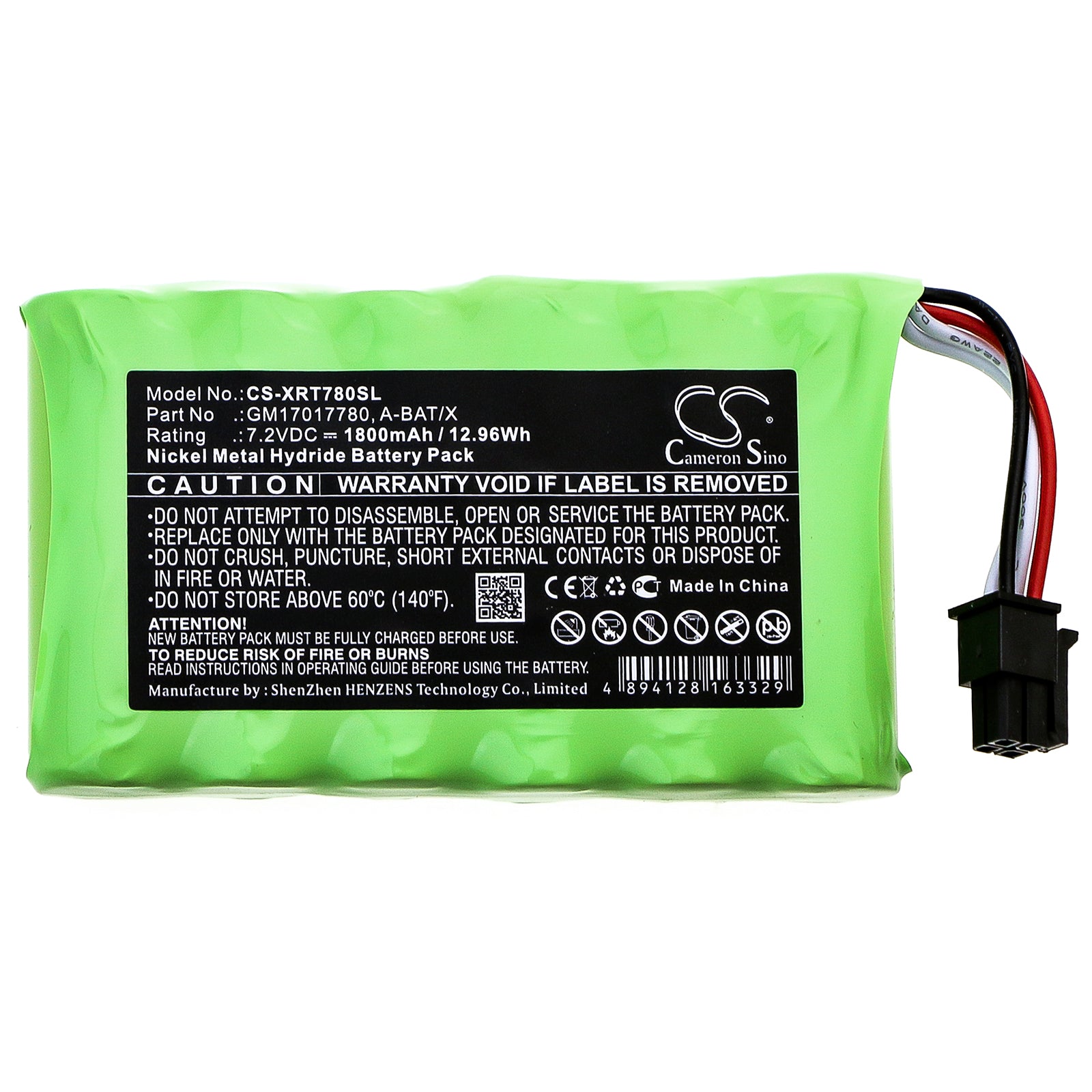 Ni-MH Battery fits X-rite, Coloreye Xth 6.0V, 1800mAh Equipment & Survey & Test Cameron Sino Technology Limited