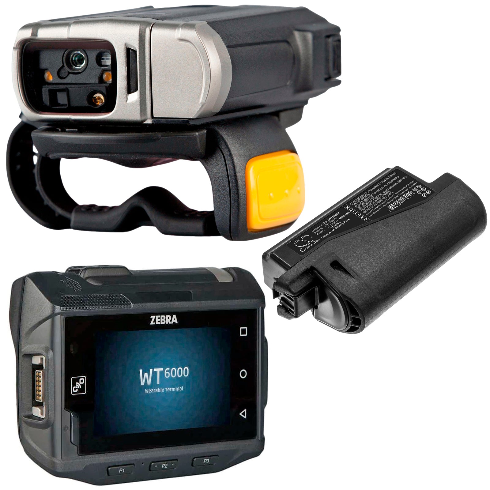 Li-ion Battery fits Zebra, Rs6000, Wt6000 3.7V, 4600mAh Business Cameron Sino Technology Limited (Suspended)