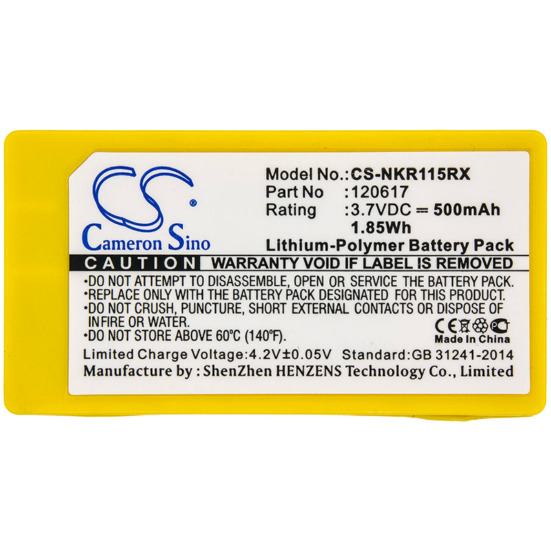 Li-Polymer Battery fits Nikko, Drl Air Elite 115 3.7V, 500mAh Home Electronics Cameron Sino Technology Limited