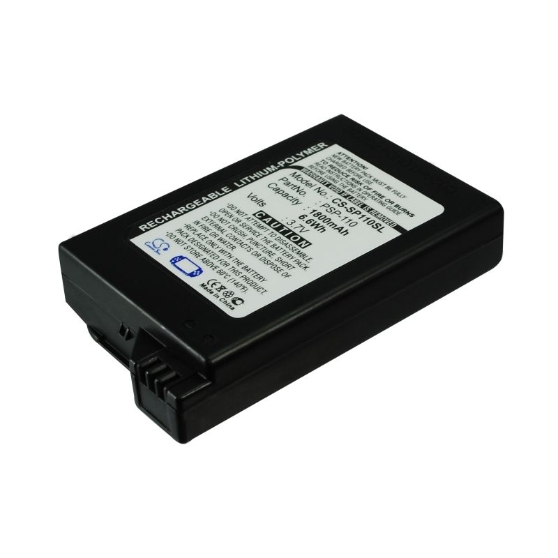 Li-ion Battery Fits Sony, Psp-1000, Psp-1000g1, Psp-1000g1w 3.7v, 1800mah Game Console Cameron Sino Technology Limited