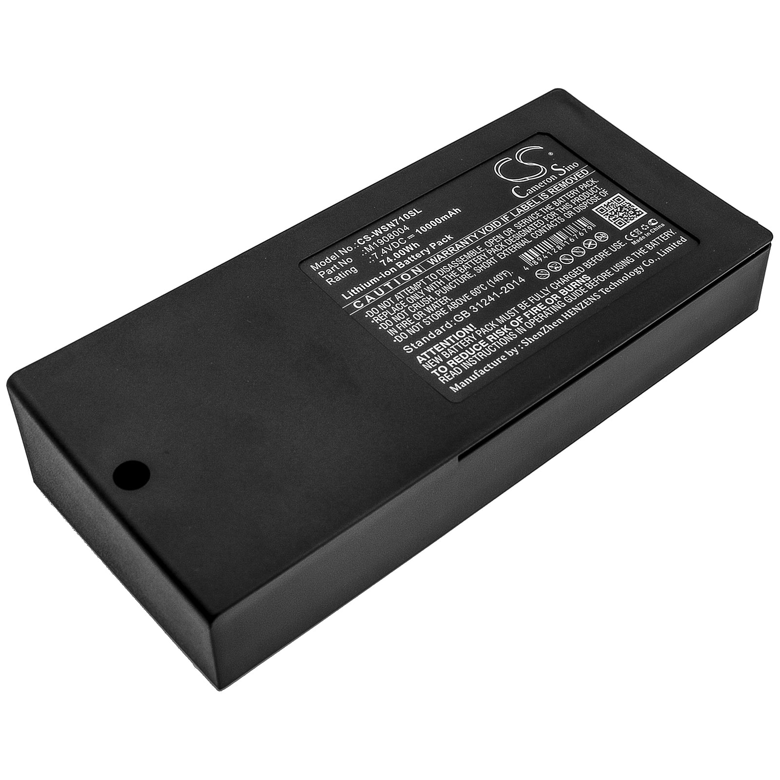 Li-ion Battery fits Owon, Mso7062td, Mso7062td-v, Mso7102td 7.4V, 10000mAh Equipment & Survey & Test Cameron Sino Technology Limited