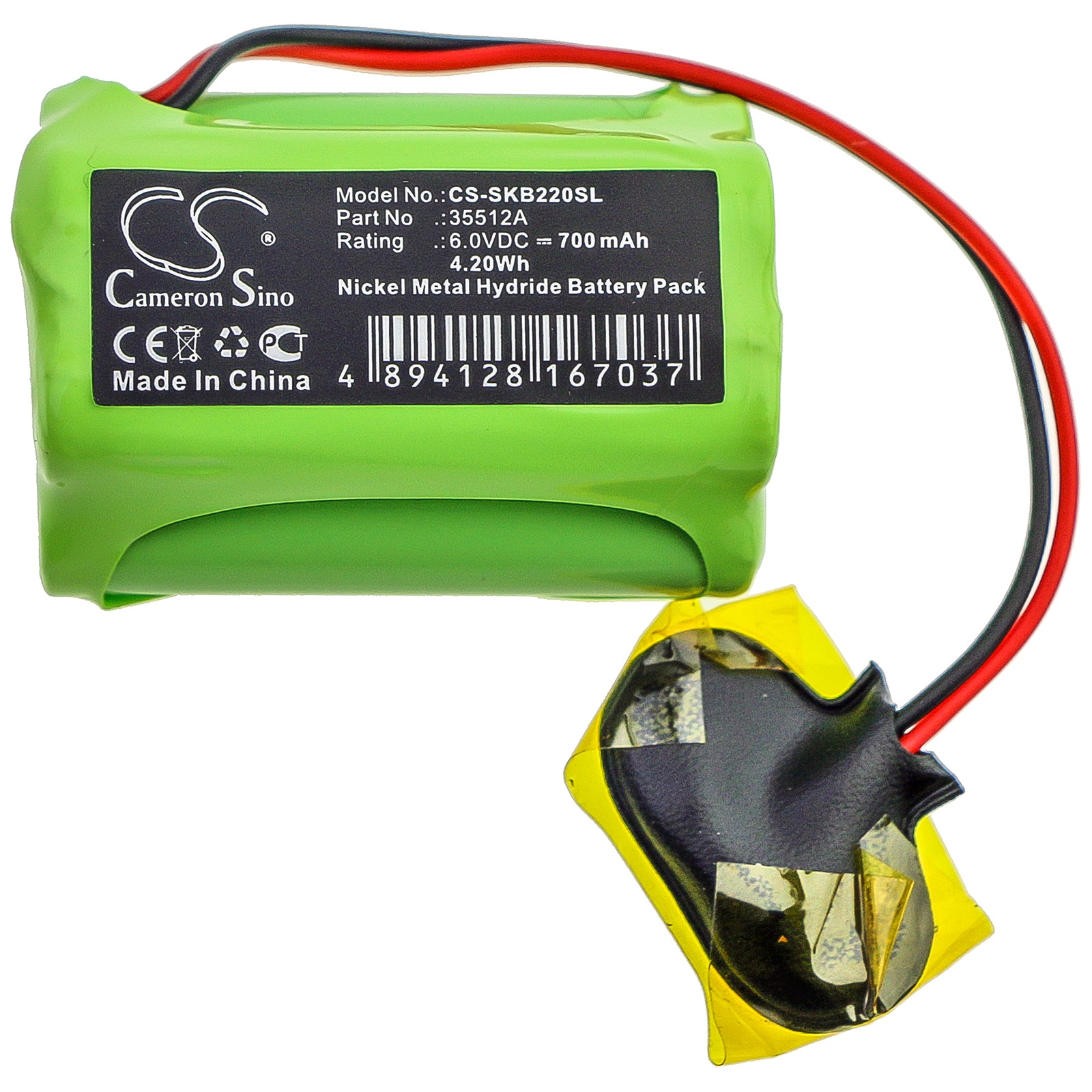 Ni-MH Battery fits Sat-kabel, Irm 5, Irm 7, Irm 70 6.0V, 700mAh Equipment & Survey & Test Cameron Sino Technology Limited