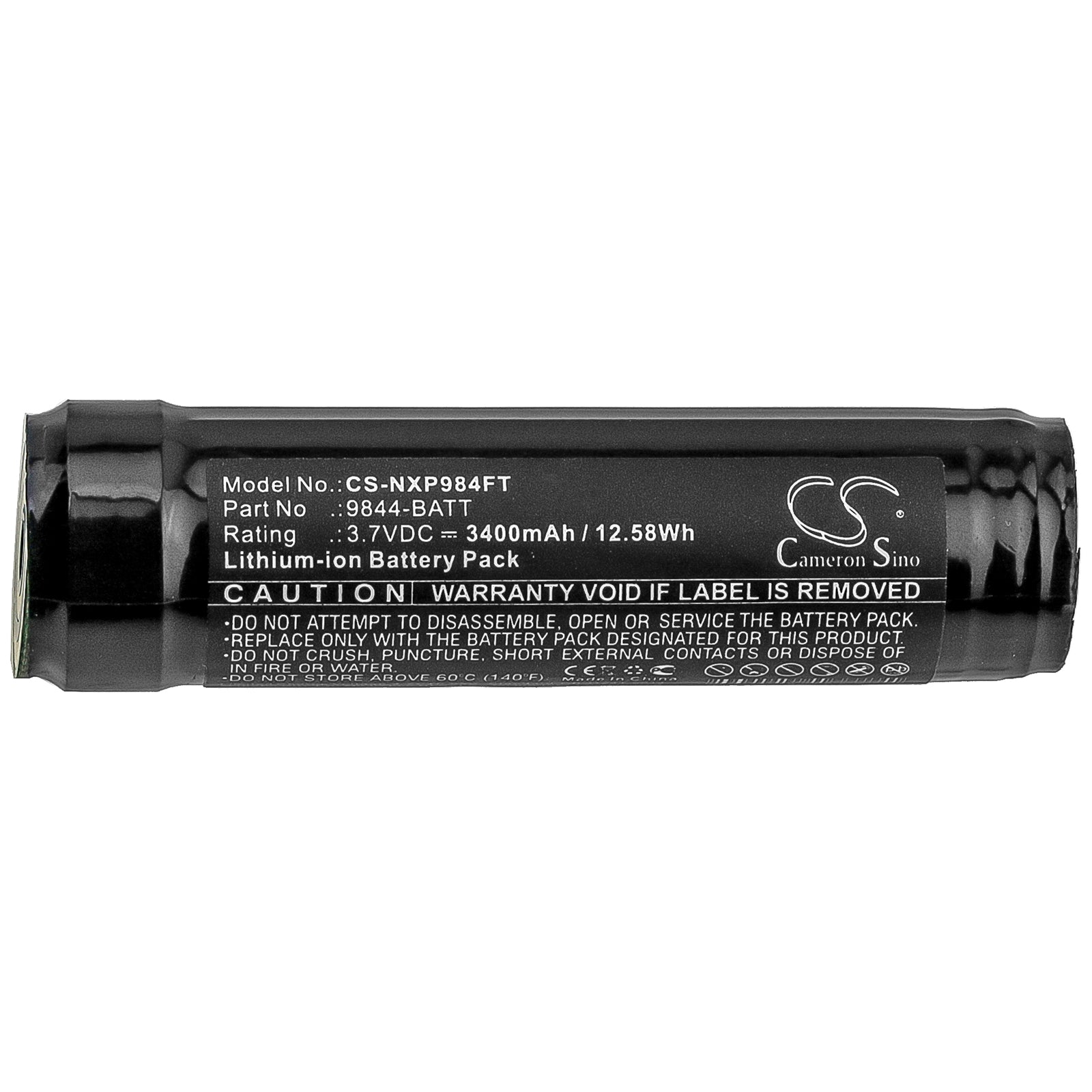 Li-ion Battery fits Nightstick, Nsp-9842xl, Nsr-9844xl, Usb-578xl 3.7V, 3400mAh Flashlight Cameron Sino Technology Limited