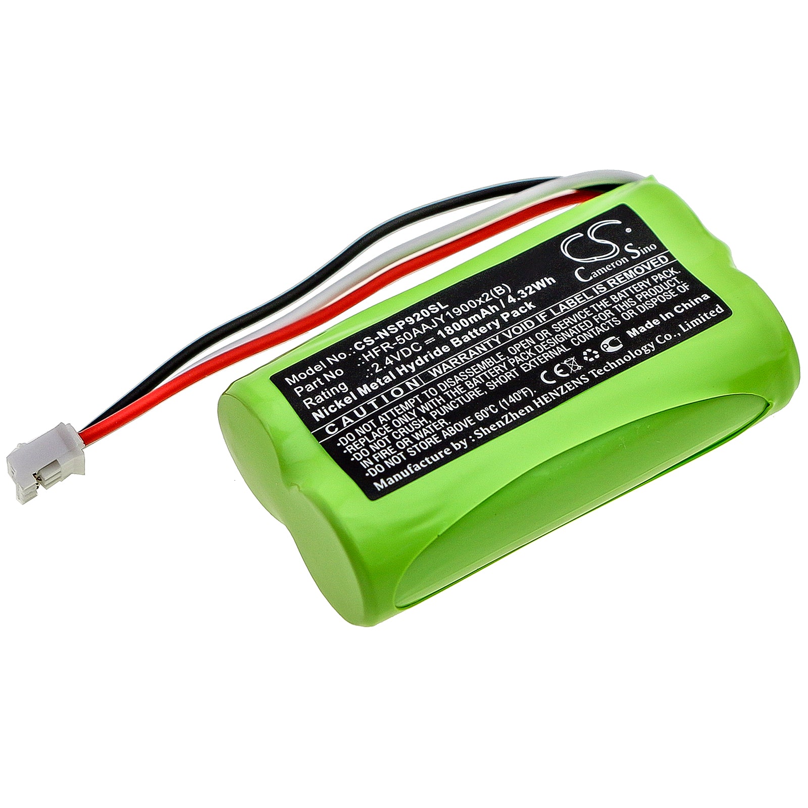 Ni-MH Battery fits Nvidia, P2920, Shield Game Controller, Shield Tv Game Controller 2.4V, 1800mAh Game Console Cameron Sino Technology Limited