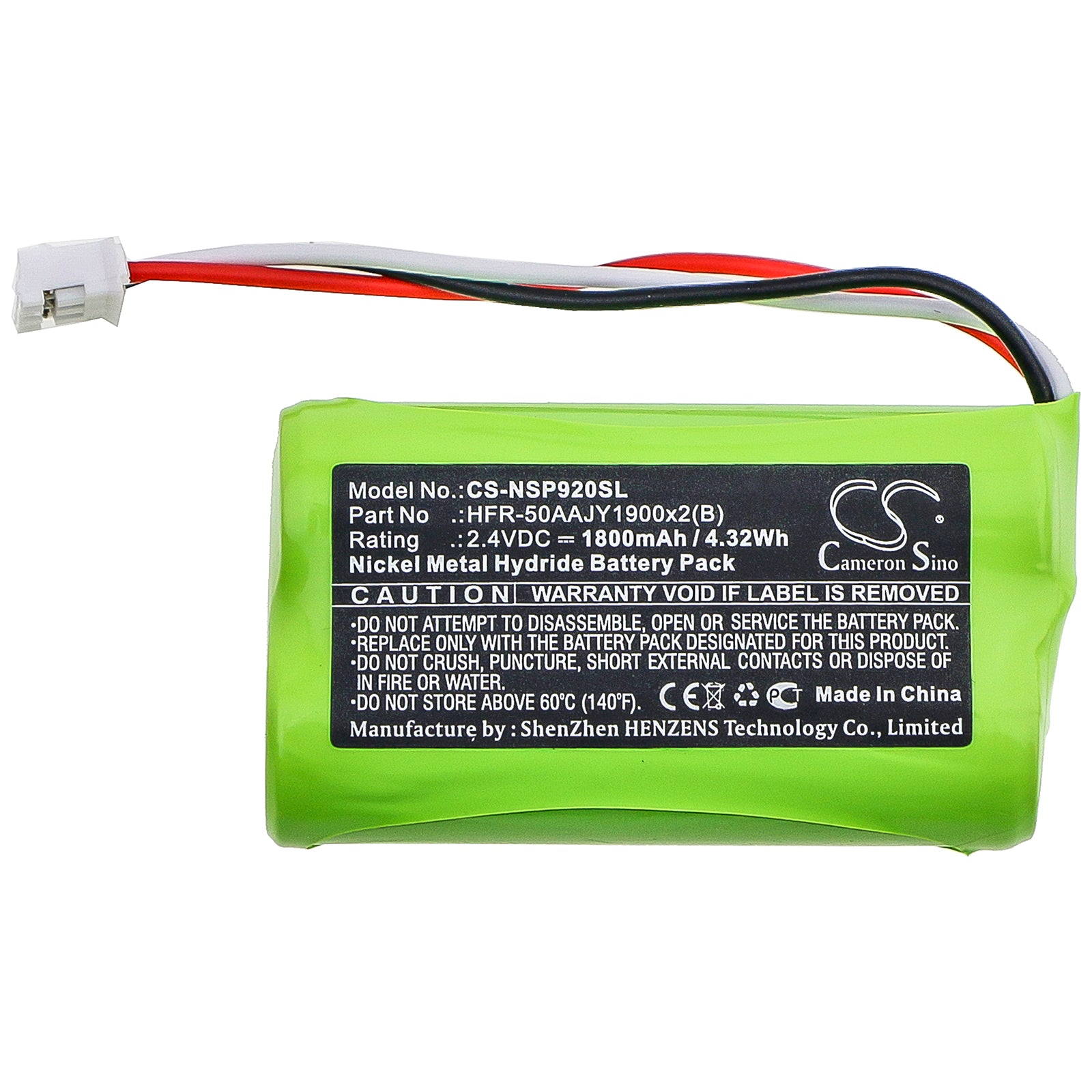 Ni-MH Battery fits Nvidia, P2920, Shield Game Controller, Shield Tv Game Controller 2.4V, 1800mAh Game Console Cameron Sino Technology Limited