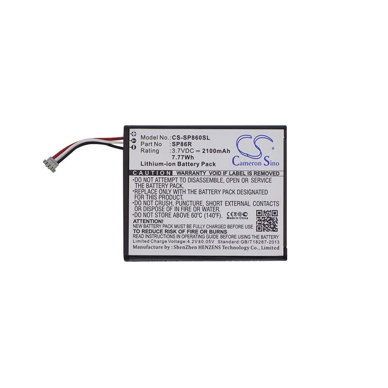 Li-ion Battery Fits Sony, Pch-2007, Ps Vita 2007, Psv2000 3.7v, 2100mah Game Console Cameron Sino Technology Limited