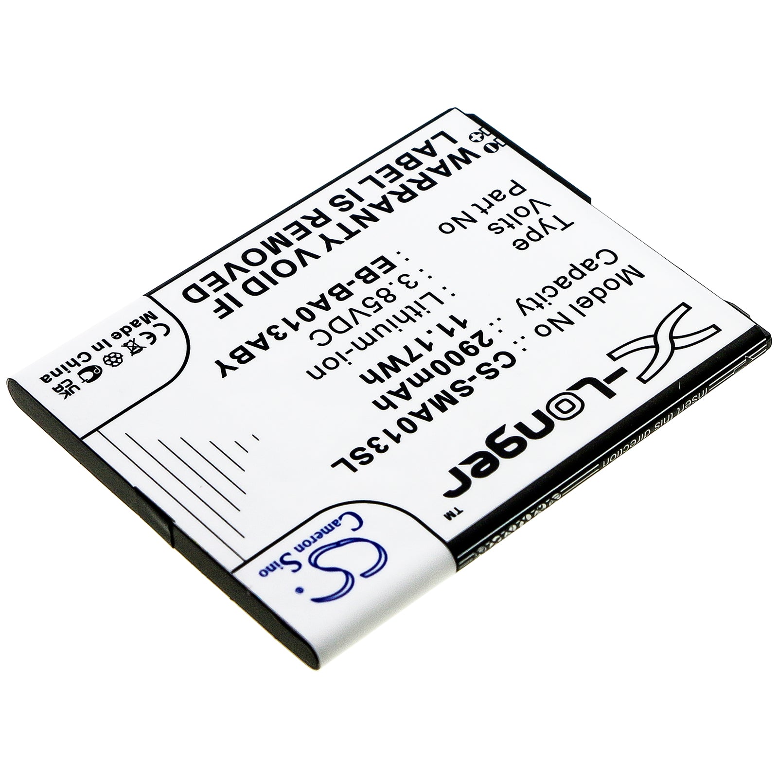 Li-ion Battery fits Samsung, Galaxy M01 Core 2020, Sm-a013g/ds, Sm-m013f/ds 3.85V, 2900mAh Mobile & SmartPhone Cameron Sino Technology Limited