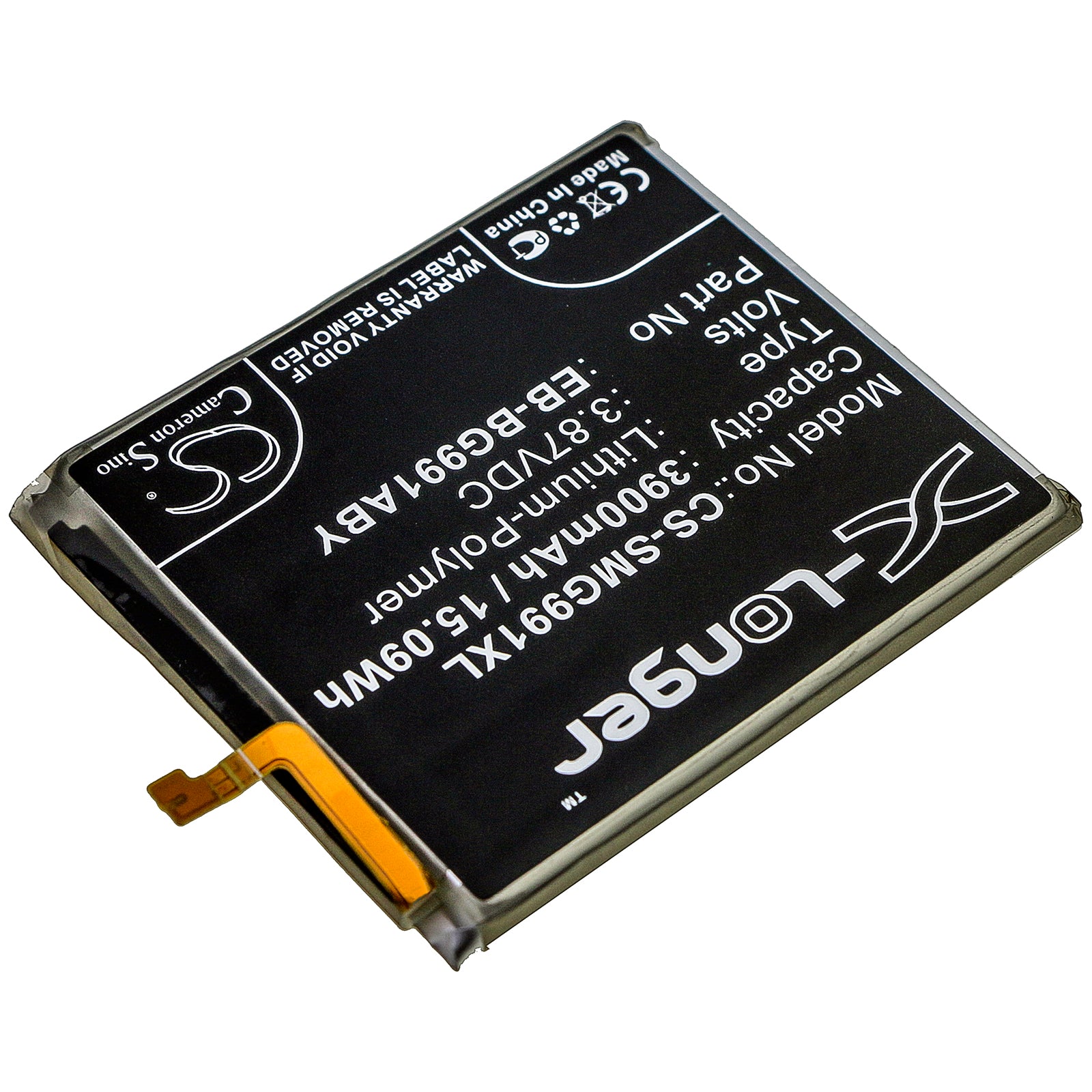 Li-Polymer Battery fits Samsung, Galaxy S21 5g, Galaxy S21 5g Uw, Sc-51b 3.87V, 3900mAh Mobile & SmartPhone Cameron Sino Technology Limited