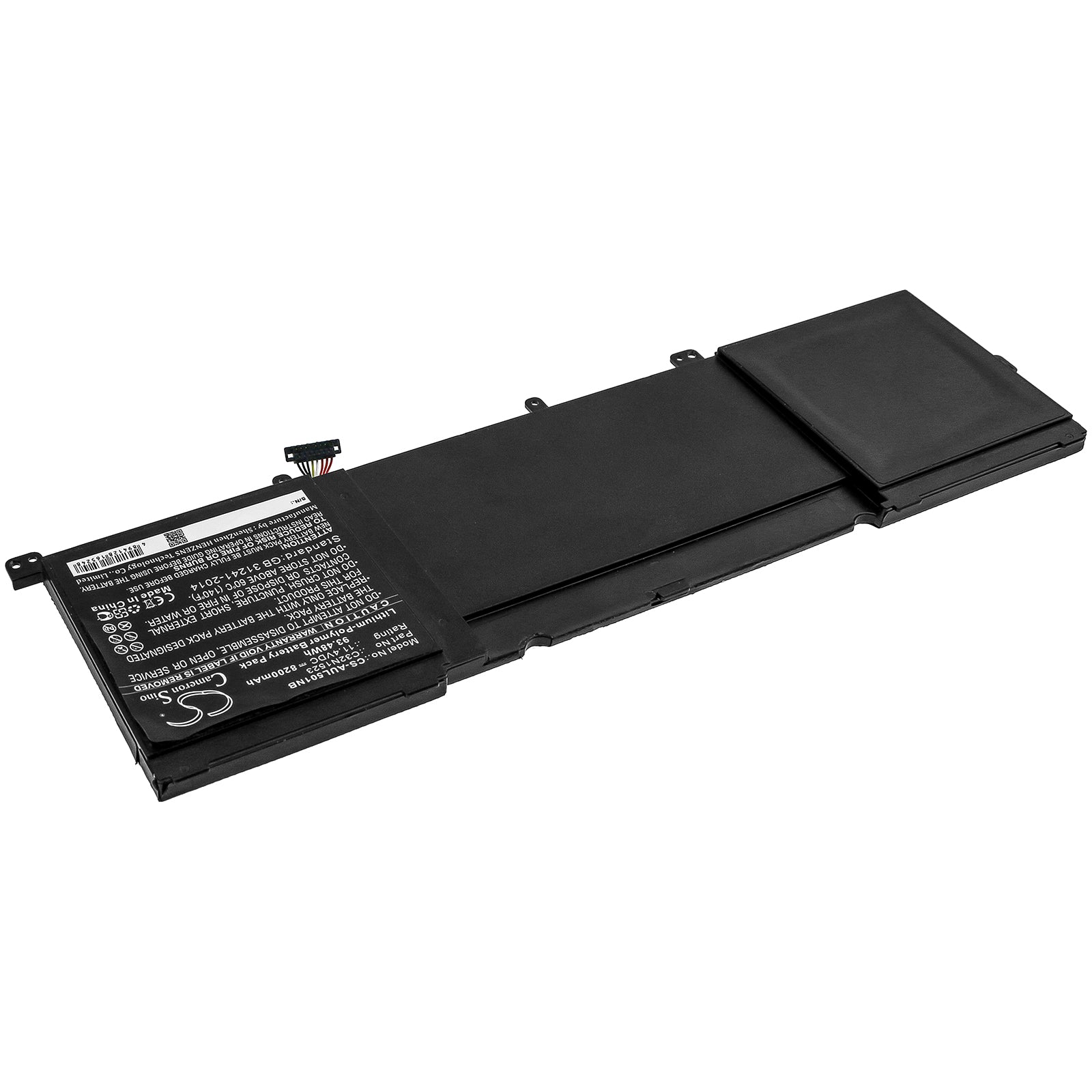 Li-Polymer Battery fits Asus, N501l, Ux501vw-f1020, Ux501vw-fy010t 11.4V, 8200mAh Notebook & Laptop Cameron Sino Technology Limited