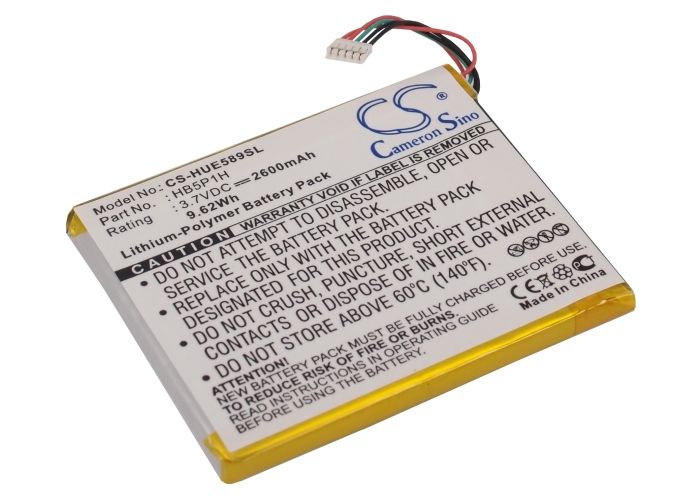 Li-Polymer Battery fits Huawei, E5776, E5776s, E5776s Lte 3.7V, 2600mAh Hotspot Cameron Sino Technology Limited