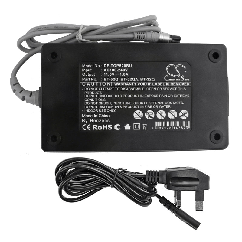 UK Plug, AC to DC Battery Charger fits Topcon, Cs-100, Cts-3000, Gpt-1000 Equipment & Survey & Test Charger Cameron Sino Technology Limited