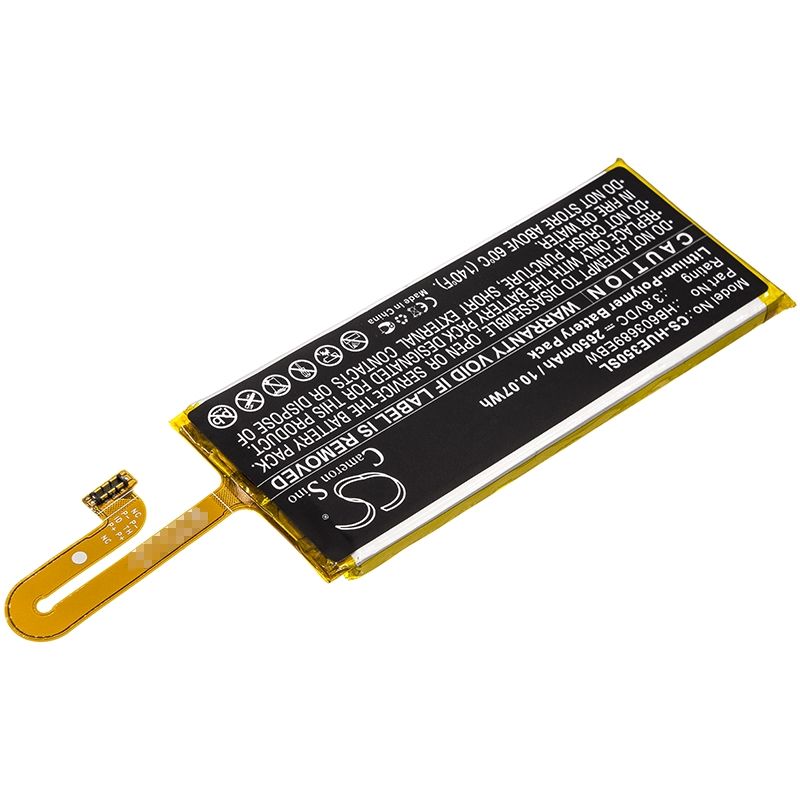 Li-Polymer Battery fits Huawei, Hwd35, Speed Wi-fi Next W04, Speed Wi-fi Next W05 3.8V, 2650mAh Hotspot Cameron Sino Technology Limited