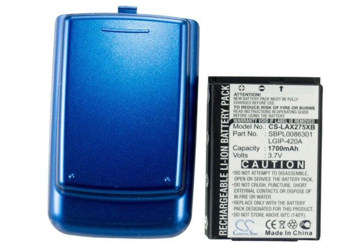 Li-Polymer Battery fits Lg, Ax275 3.7V, 1700mAh Communications Cameron Sino Technology Limited