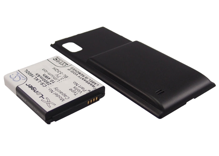 Li-Polymer Battery fits Lg, F160k, F160l, Optimus Lte 2 3.7V, 2800mAh Communications Cameron Sino Technology Limited (Suspended)
