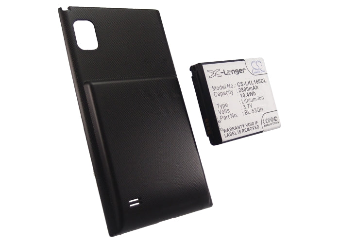 Li-Polymer Battery fits Lg, F160k, F160l, Optimus Lte 2 3.7V, 2800mAh Communications Cameron Sino Technology Limited (Suspended)