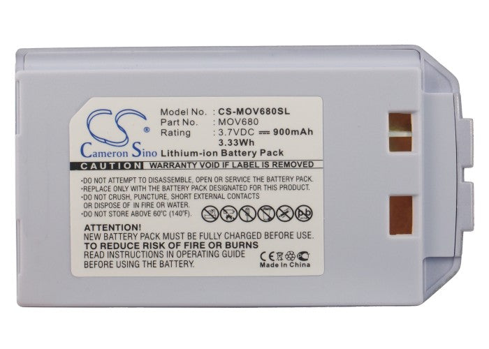 Li-ion Battery fits Motorola, V2680, V680 3.7V, 900mAh Communications Cameron Sino Technology Limited