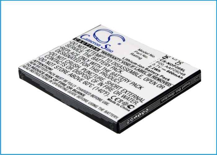Li-ion Battery fits Ntt Docomo, P-01b, P-02b, P-04b 3.7V, 600mAh Communications Cameron Sino Technology Limited (Suspended)