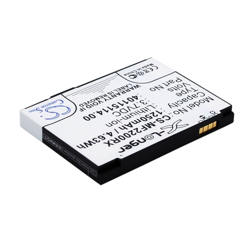 Li-ion Battery fits Novatel Wireless, Mifi2200, Novatel Wireless 3.7V, 1250mAh Hotspot Cameron Sino Technology Limited
