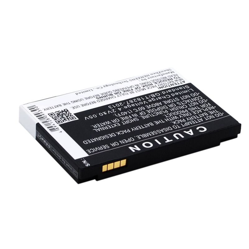 Li-ion Battery fits Novatel Wireless, Mifi2200, Novatel Wireless 3.7V, 1250mAh Hotspot Cameron Sino Technology Limited