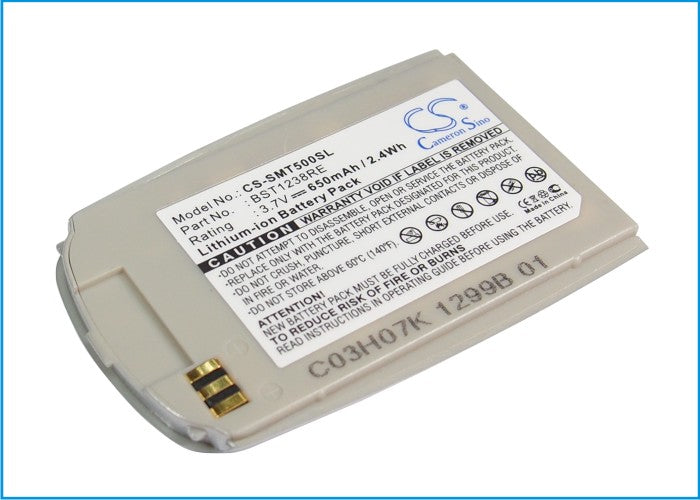 Li-Polymer Battery fits Samsung, Sgh-t500, Sgh-t508 3.7V, 650mAh Communications Cameron Sino Technology Limited