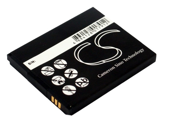 Li-ion Battery fits Ubiquio, 501 3.7V, 1300mAh Computer Cameron Sino Technology Limited
