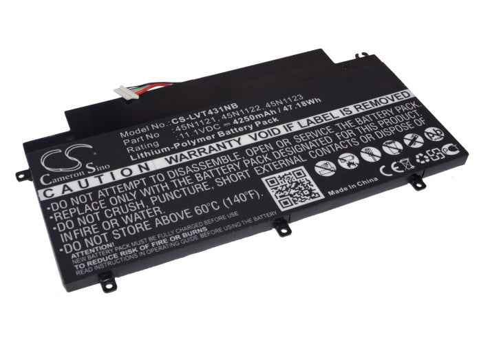 Li-ion Battery fits Lenovo, Thinkpad T431s 11.1V, 4250mAh Notebook & Laptop Cameron Sino Technology Limited