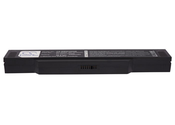 Li-ion Battery fits Winbook, W300, W320, W322 11.1V, 4400mAh Computer Cameron Sino Technology Limited